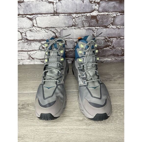 Hoka One One Anacapa Mid GTX Gray Blue Hiking Boots Men’s 11.5D US 1122018-SBCRL - Picture 1 of 16